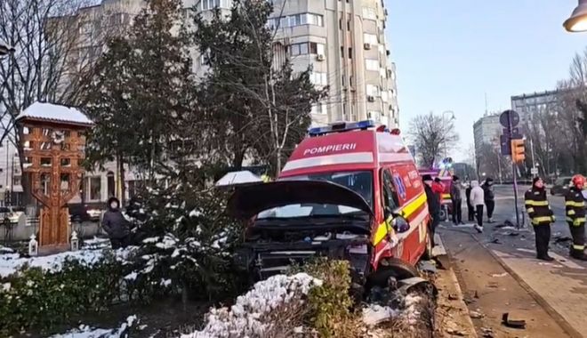 Oficial de la IPJ Constanța despre accidentul în care a fost implicată o autospecială SMURD