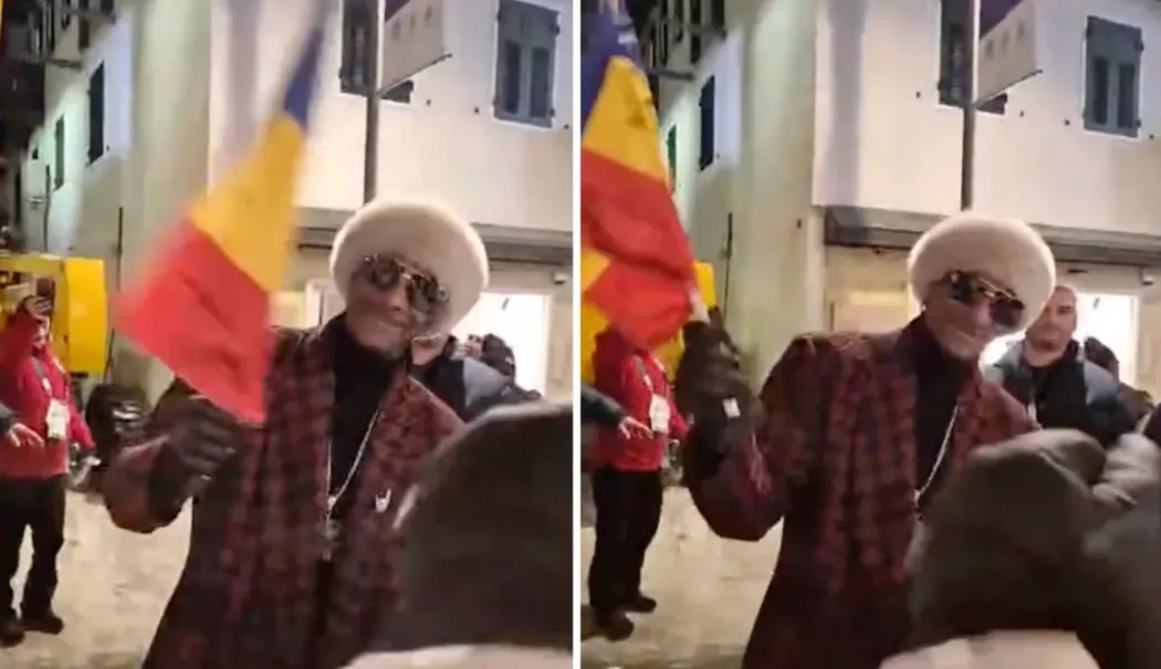 Moment inedit la deschiderea JO de iarnă. Un artist celebru a fluturat steagul României - snoop-d-1770466856.webp