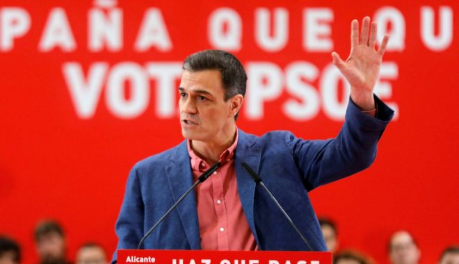 Socialiștii, pe prima poziție în intențiile de vot înaintea alegerilor din 10 noiembrie - socialistii-1572304795.jpg