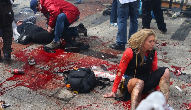 Atacurile din BOSTON/ Unul dintre cei doi presupuși teroriști, interogat în 2011 de FBI - socsigroazalaboston-1366458154.jpg
