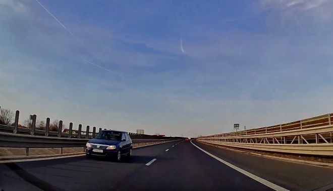 Şofer filmat în timp ce conducea pe contrasens. Iată ce viteză avea - sofer4-1672762273.jpg