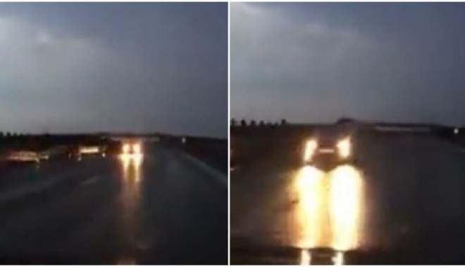 VIDEO ȘOCANT! CUM A FOST SURPRINS UN ȘOFER, PE AUTOSTRADĂ - soferpecontrasenspeautostrada012-1502174999.jpg