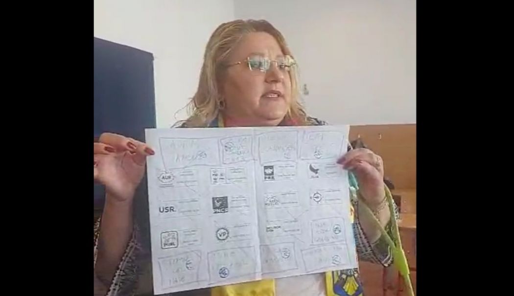 Diana Șoșoacă a făcut show la secția de votare: “Puteți să îmi dați amendă cât vreți”