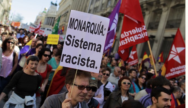 Spaniolii cer ABOLIREA MONARHIEI, după abdicarea regelui Juan Carlos - spainantimonarchy-1401792166.jpg