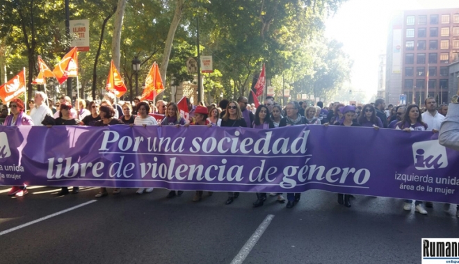 Spania: Mii de persoane  au protestat la Madrid față  de violențele împotriva femeilor - spania-1511782646.jpg