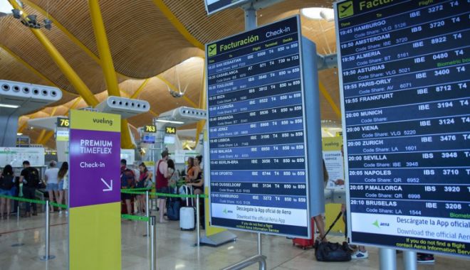 Atenţionare de călătorie pentru Spania. Mai multe aeroporturi sunt afectate de greva unei companii aeriene