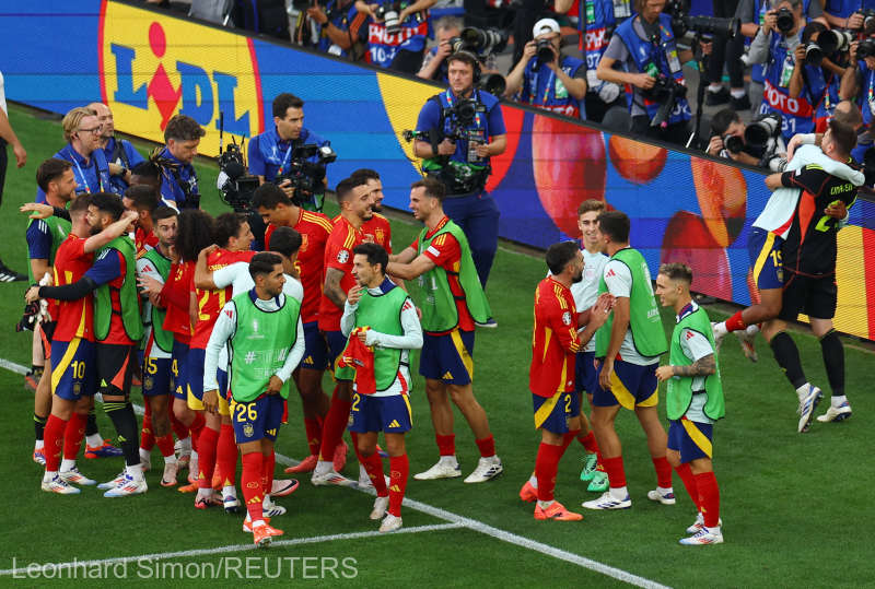 EURO 2024. Spania a învins Germania după prelungiri şi s-a calificat în semifinale