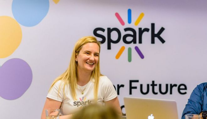 Primul liceu internațional hibrid din România, unde elevii își aleg materiile - sparkschoolpressconf15iul2021199-1638526504.jpg