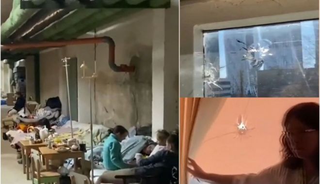 Cel mai mare spital pentru copii bolnavi de cancer, bombardat la Kiev - spital-1646576702.jpg