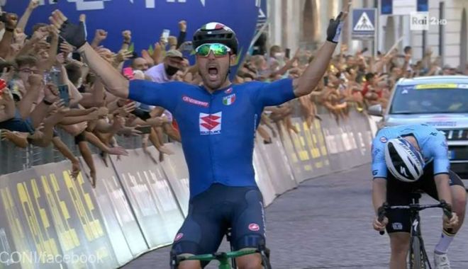 Ciclism: Italianul Sonny Colbrelli, medaliat cu aur la Campionatele Europene - sport-1631463973.jpg