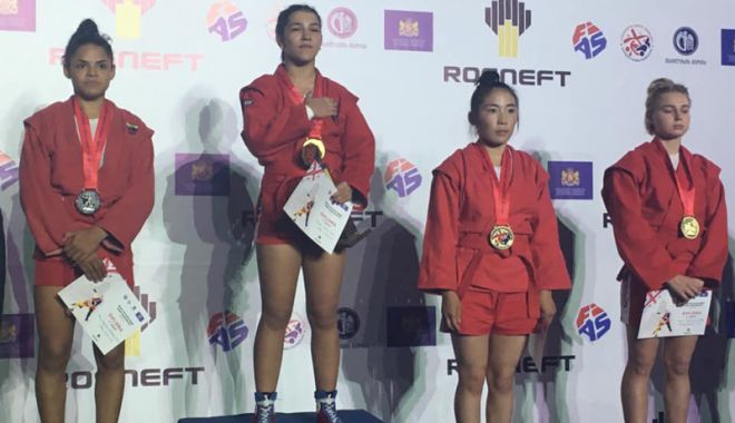Sportivă de la CS Farul, campioană mondială  la sambo - sportiva-1539619766.jpg
