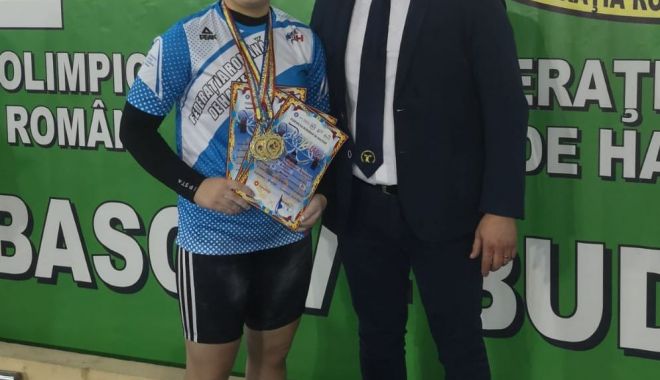 Sportivă de la CSO Ovidiu, triplă campioană națională la haltere - sportiva-1574459301.jpg