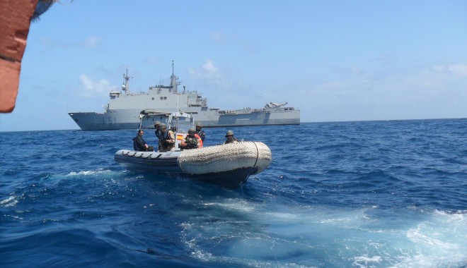 Navele de război EU Navfor au eliberat un francez de pe yachtul 