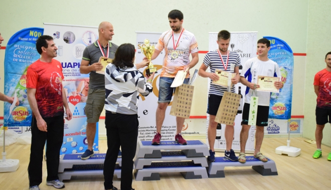 Jucătorii constănțeni de squash, pe podiumul Cupei West Side - squash13-1497891946.jpg