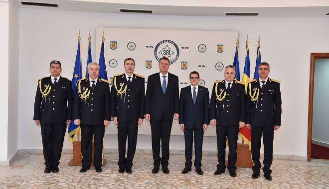 Klaus Iohannis a participat la învestirea în funcție a noului director SRI - sri-1425405553.jpg