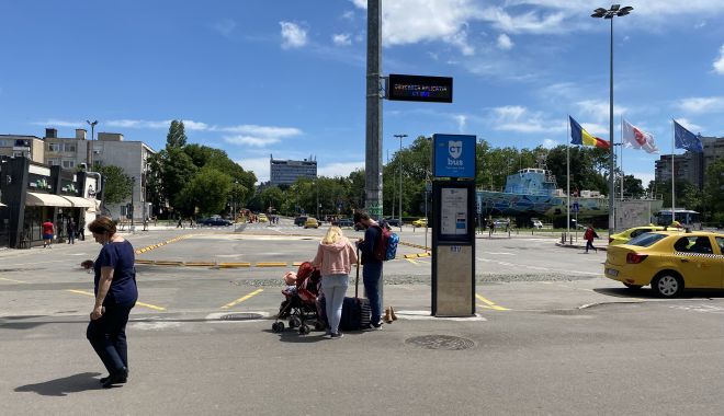 CT BUS. Autobuzele de pe linia 100M opresc din nou în staţia din faţa Gării Constanţa - statie-1624962220.jpg