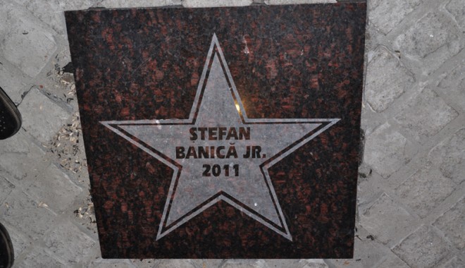Ștefan Bănică, stea de granit la Mangalia - steauabanica-1313612199.jpg