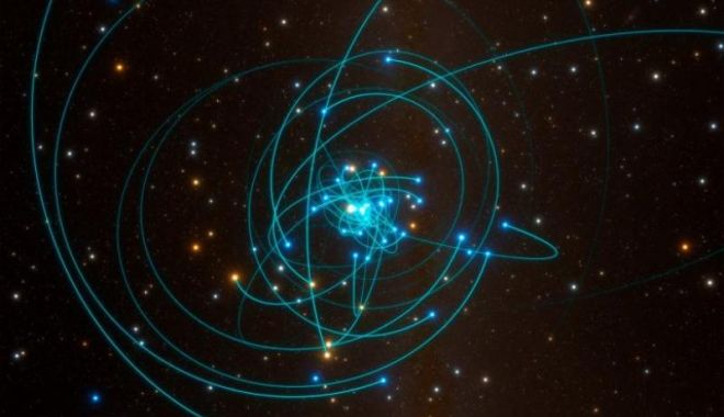 Teoria lui Einstein, confirmată de o stea care orbitează în jurul găurii negre din centrul galaxiei noastre - stele-1587113782.jpg