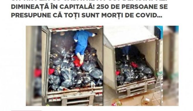 Avertizare: Știre falsă despre un TIR plin cu morți de COVID descoperit în București - stirefalsa-1592289098.jpg