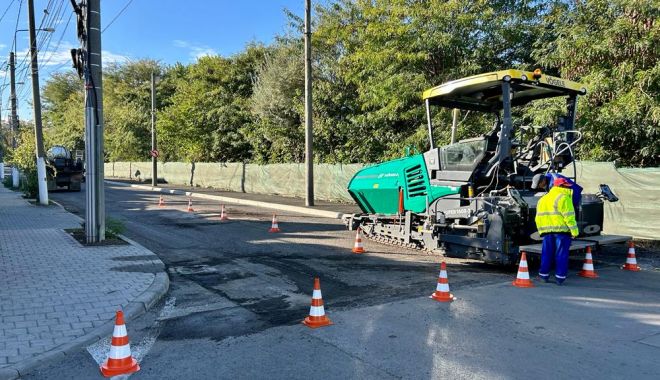 Lucrările de reabilitare a carosabilului de pe strada Chiliei continuă