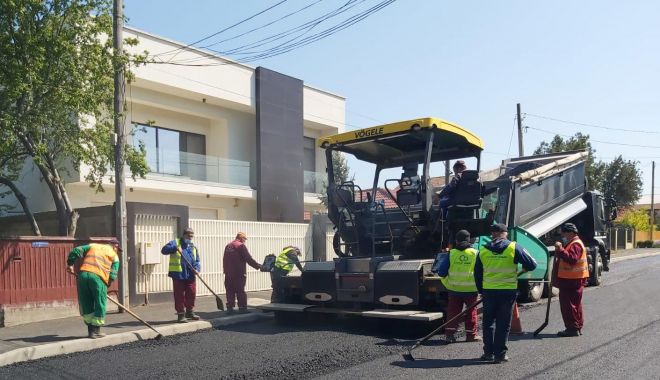Strada Dumbrăveni din cartierul Palazu Mare, asfaltată - stradadumbraveni-1588348187.jpg
