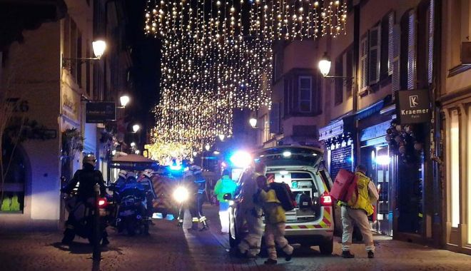 Familia presupusului atacator din Strasbourg a fost reținută de polițiști, pentru audieri - strasbourg-1544627332.jpg