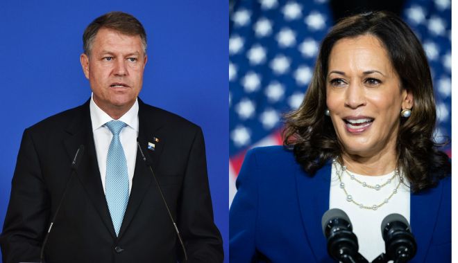 Klaus Iohannis o va primi pe Kamala Harris la Palatul Cotroceni, vineri - sua-1646761534.jpg