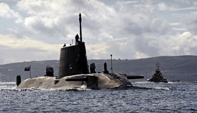 Submarinul nuclear britanic 