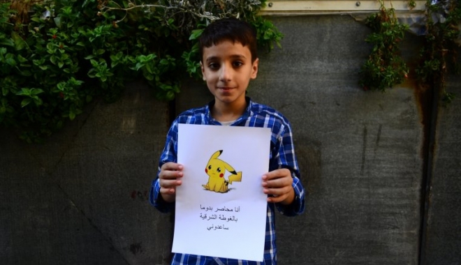GALERIE FOTO / Copiii din Siria se declară Pokémoni pentru a fi salvați - syrianchildrenusepokemongohelp-1469174112.jpg