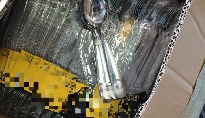 Tacâmuri chinezești, confiscate de polițiștii de la Transporturi - tacamurichinezesti-1560372795.jpg