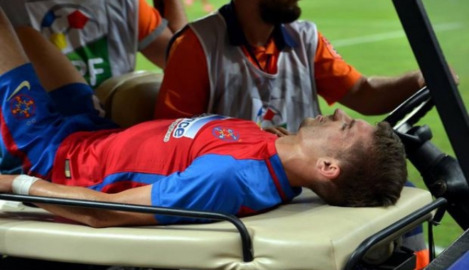 Alertă la FCSB. Florin Tănase a ajuns pe perfuzii și este incert pentru meciul cu Viktoria Plzen - tanase1-1505386858.jpg