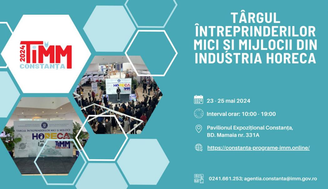 Târgul Întreprinderilor Mici și Mijlocii din industria Horeca, organizat la Constanţa. Agenda evenimentelor