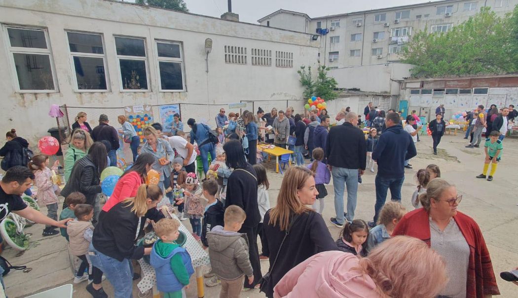 Iepurașul a poposit la grădinița 