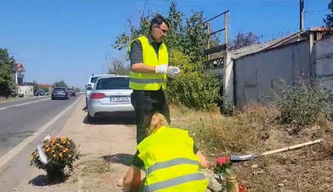 Părinții fetei ucise la 2 Mai au fost la locul accidentului. S-au asigurat că nimeni nu va uita tragedia - tata-1693047769.jpg