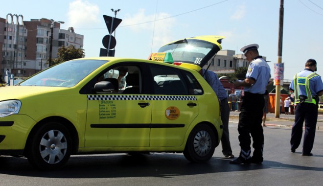 Taximetriști cu permisul auto suspendat, depistați în Constanța - taximetristicupermissuspendat-1407522950.jpg