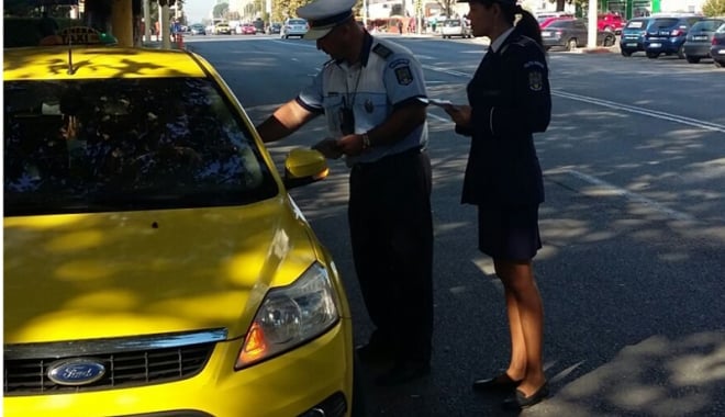 Taximetriștii, luați la verificări de polițiștii rutieri - taximetristii-1475254568.jpg