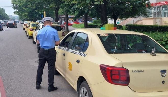 Taximetriștii constănțeni, verificaţi de poliţiştii locali. Zeci de amenzi aplicate - taximetristii-1624966673.jpg