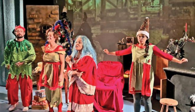 Poveşti de iarnă, pentru copii, săptămâna aceasta, la Teatrul „Căluţul de mare“ - teatru-1608481099.jpg
