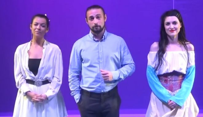 Teatrul „Căluţul de mare” prezintă ştirile TV, în weekend - teatrul-1605884975.jpg