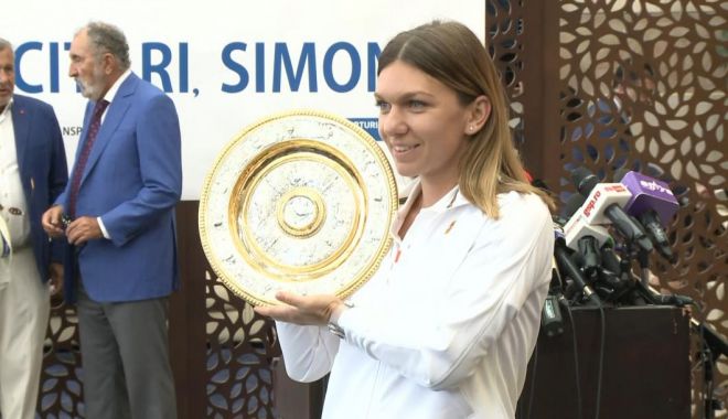 Simona Halep, declarații la Otopeni. 