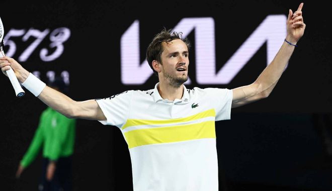 Tenis, Australian Open / Daniil Medvedev vs. Novak Djokovic, în marea finală de duminică - tenismedvedev-1613819065.jpg