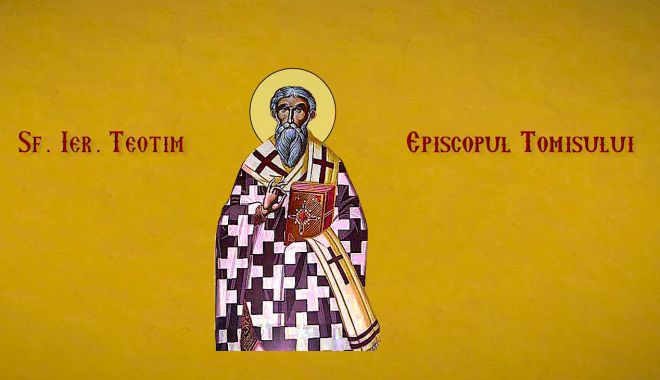 Biserica îl cinstește mâine pe sfântul Teotim, Episcopul Tomisului - teotim-1524144254.jpg