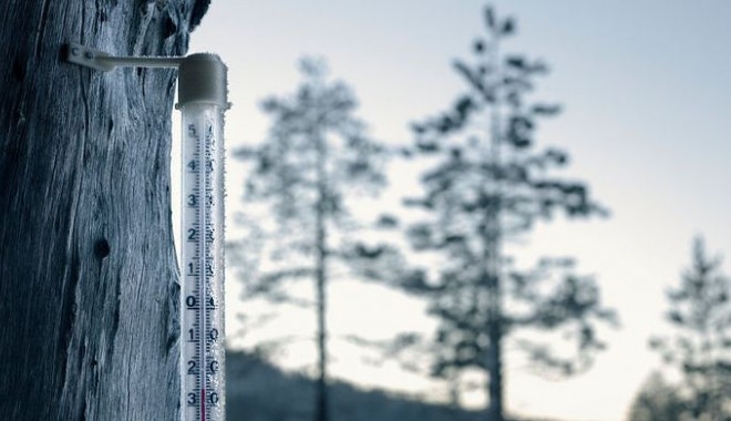 Cod galben de ger până duminică, în toată țara. Temperaturile vor ajunge la -25 de grade - termometruinghetat-1328687695.jpg
