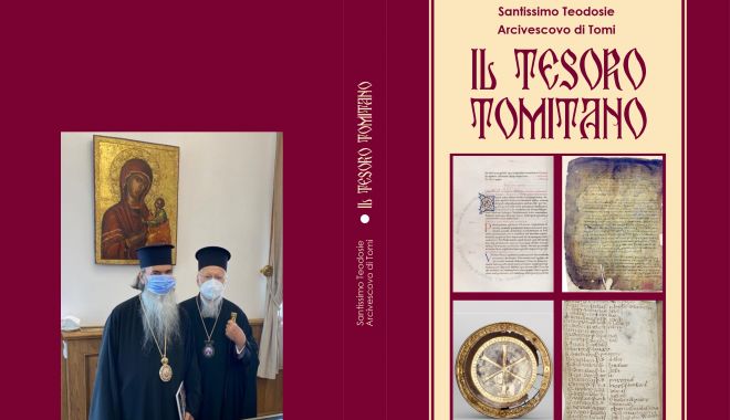 Liturghie la ceas aniversar și lansare de carte la Catedrala arhiepiscopală - tezaurultomitancopertiitaliana-1639142926.jpg