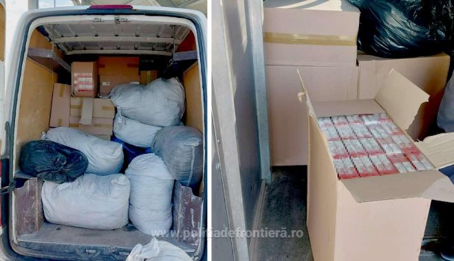 Peste 30.000 de pachete cu ţigări, fără documente, camuflate într-un autocamion - tifari-1655196739.jpg