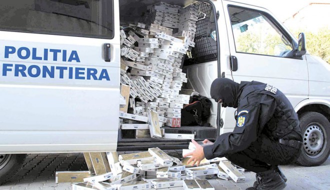Peste 100.000 de țigarețe netimbrate, confiscate de polițiști - tigaretenetimbrate-1420622191.jpg