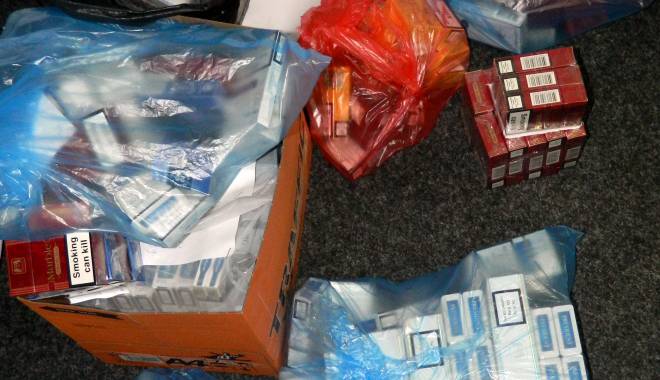 Țigări de contrabandă, confiscate de jandarmi - tigari-1446748165.jpg