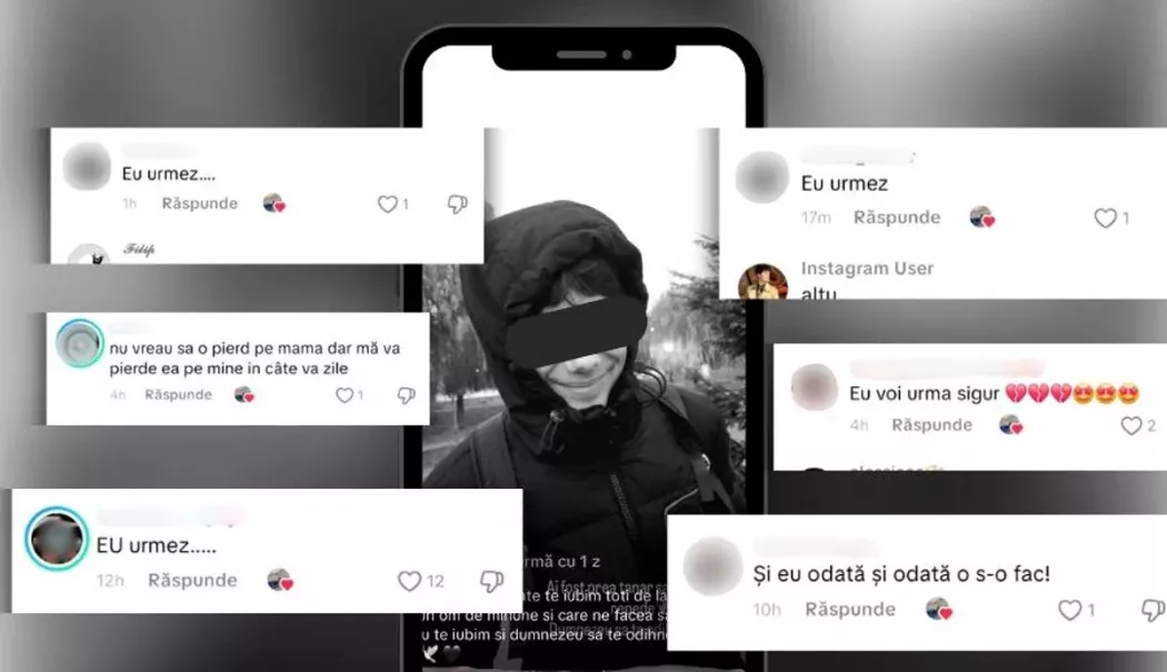 Gestul extrem al elevului care s-a aruncat de pe bloc, încinge TikTok-ul - tik-1769673077.webp