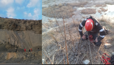 Două fete de 15 ani, căzute în gol în cariera unei mine - tinerecazuteingol1365940200-1552505011.jpg