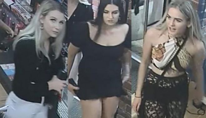 Poliția caută trei tinere 